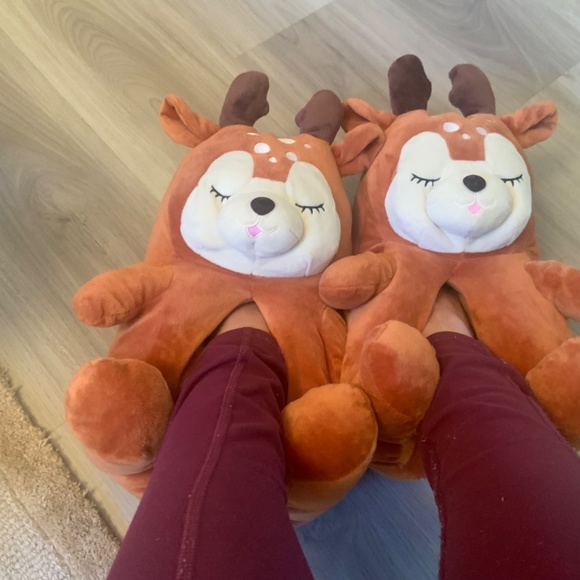 Slippers reindeer NEW without tag - Picture 6 of 6